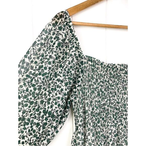 BAUM UND PFERDGARTEN Juditta Sheer Printed Midi Dress Size S - Picture 7 of 10